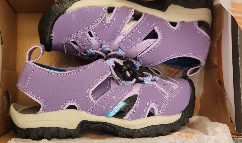 Northside Burke II Toddler Size 9 Sport Sandals Purple Blue Water Shoes NIB